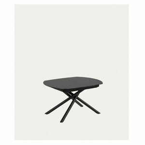 Bővíthető étkezőasztal kerámia asztallappal hosszabbító asztallappal 100x130 cm Yodalia – Kave Home kép