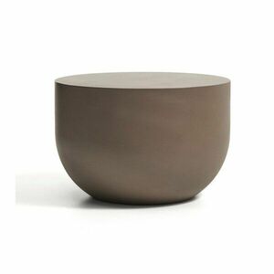 Beton kerek kerti dohányzóasztal ø 60 cm Garbet – Kave Home kép