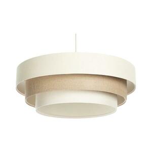 TRINITI kábeles függőlámpa 1xE27/60W/230V átm. 40 cm krémszínű/bézs 050-102-60 kép