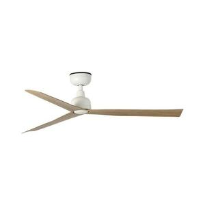 FARO Barcelona FARO 34370WT - Mennyezeti látor MARINE M, átmérő 125 cm, barna/fehér, IP44, WT + távirányító 34370WT kép