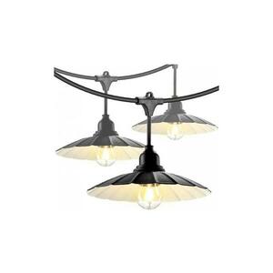 Kültéri dekoratív fényfüzér CRETE 20xE27/230V 25m IP44 005126 kép