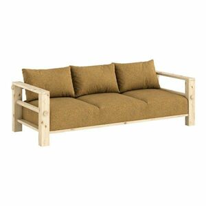 Okkersárga kanapé 225 cm Bare – Karup kép