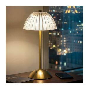 Fényerőszabályozható, újratölthető PARIS LED asztali lámpa, 2 W, 5 V, 800 mAh, arany 12501 kép