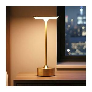 Fényerőszabályozható, újratölthető NEW YORK asztali LED-lámpa LED/1, 8W/5V 1200 mAh arany 12502A kép