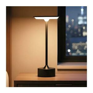 Fényerőszabályozható, újratölthető LED asztali lámpa NEW YORK LED/1, 8W/5V 1200 mAh fekete 12502B kép