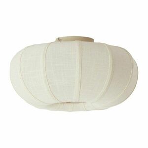 Krémszínű mennyezeti lámpa textil búrával ø 40 cm Zosia – Light & Living kép