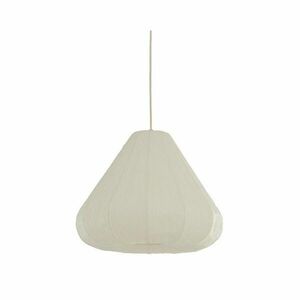 Krémszínű függőlámpa papír búrával ø 10 cm Sarella – Light & Living kép