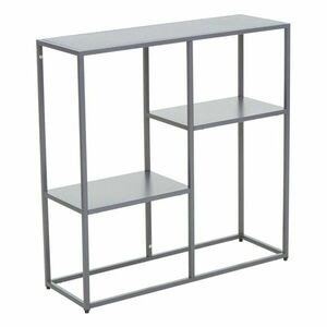 Szürke acél polcos állvány 80x81x26 cm Acero – Premier Housewares kép