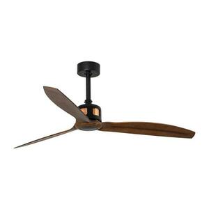 FARO Barcelona FARO 33451WT-Mennyezeti látor. COPPER FAN M Ø 128 cm barna/fekete Wi‑Fi Tuya + távirányító 33451WT kép