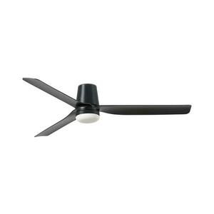 FARO Barcelona FARO 33830WT1S - LED dimmelhető látor PUNT TUB M 18W/230V CCT Ø 132 cm fekete WT + távirányító 33830WT1S-D kép