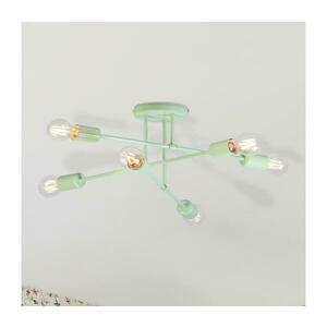 CAMBRIDGE felületre szerelhető csillár 6xE27/15W/230V zöld W-2022/6 MT kép