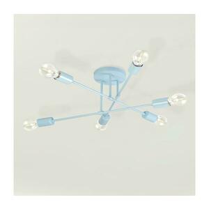 Felületre szerelhető csillár CAMBRIDGE 6xE27/15W/230V kék W-2022/6 LBL kép