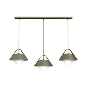 Kábelen függő csillár FUNDA 3xE27/15W/230V bronz 4213A kép