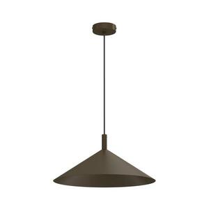 Függőlámpa kábellel ANEGA 1xGX53/15W/230V átm. 40 cm barna 8183A kép