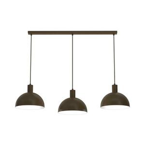 Zsinóros csillár HANDA 3xE27/15W/230V barna 4386 kép