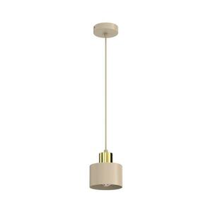 PARKLA kábelen függesztett lámpa 1xE27/15W/230V, bézs/arany 8794A kép