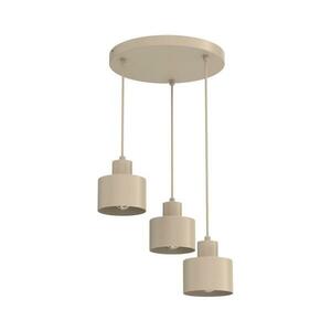 Kábelcsillár PARKLA 3xE27/15W/230V bézs 8790 kép