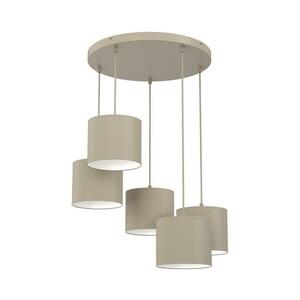Zsinóros csillár ARDEN 5xE27/15W/230V, átm. 44 cm, bézs 4232 kép