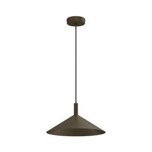 Zsinóros függőlámpa ANEGA, 1xGX53/15W/230V, átm. 30 cm, barna 8182A kép