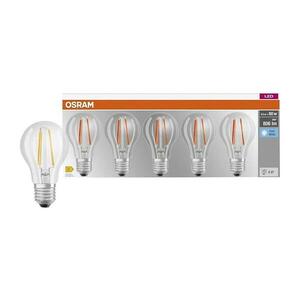 5 darabos LED-izzó készlet BASE CLASSIC FILAMENT A60 E27/7W/230V 4000K - Osram 4058075466517 kép