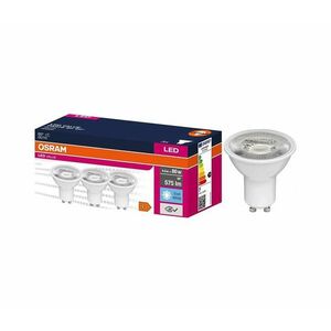 3 darabos LED reflektoros izzó szett PAR16 GU10/6, 9W/230V 4000K 60° - Osram 4058075600249 kép