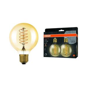 2 db-os szett, fényerőszabályozható VINTAGE FILAMENT LED izzó, E27, 4, 8W, 230V, 2200K - Osram 4099854147876 kép