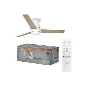 Osram - RGB LED fényerőszabályozható mennyezeti látor NORDES LED/18W/230V 3000-6500K + távirányító 4058075857711 kép