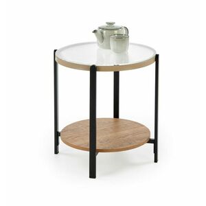 Lerakóasztal, 53 cm, natúr / fekete - CAMELIA - Butopêa kép