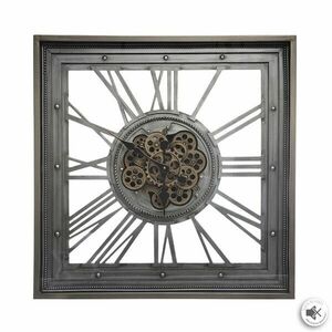 Falióra mechanizmussal 80 x 80 cm fém - MINUIT - Butopêa kép