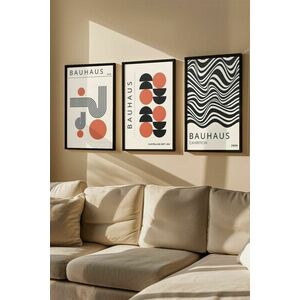 Wallity Decorative Framed MDF Painting (3 Pieces) Multicolor Artv... kép
