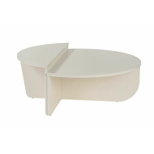 Hanah Home Coffee Table Wood White Orion - Wood White kép