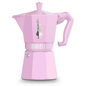 Bialetti Moka Exclusive Kotyogós Kávéfőző, Rózsaszín kép