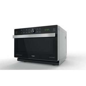 Whirlpool MWSC 833 SB Mikrohullámú sütő, 33L, 900W, Crisp, Dual C... kép