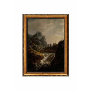 Wallity Decorative Framed Canvas Painting Multicolor ATCRCVCNVSMD... kép