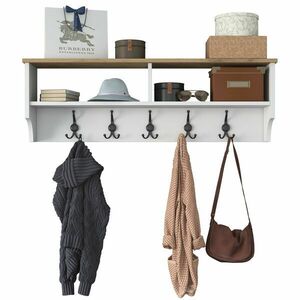 Hanah Home Előszoba állvány Fehér dió P2 - 2460 kép