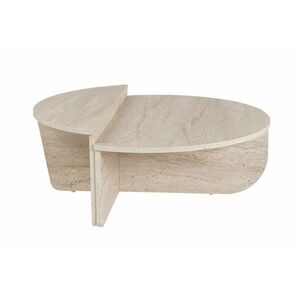 Hanah Home Dohányzóasztal Travertine Orion - Travertin kép