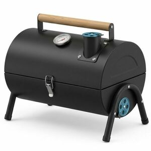 Pepita hordozható kerti Grillsütő 41.5x25x35.5cm - Fekete kép