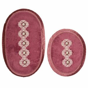 L'essentiel Maison Bathmat Set (2 Pieces) Fuchsia Aln_E4_806 kép