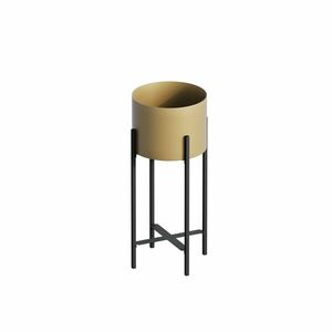 Aberto Design Decorative Pot Black Gold GED-026-A kép