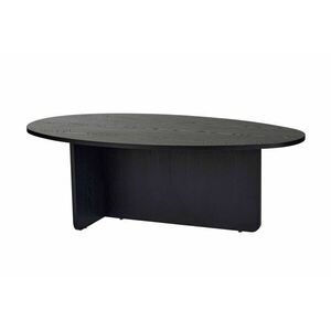 Hanah Home Coffee Table Wood Black Orba - Wood Black kép