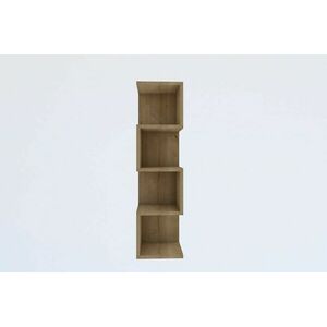 Hanah Home Bookshelf Sapphire Oak Alin - Sapphire Oak kép