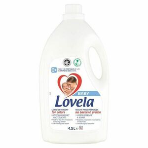 LOVELA Baby folyékony mosószer fehér ruhákhoz 4, 5 l / 50 mosási adag kép