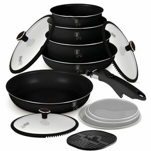 Berlinger Haus BH-8419 Black Rose Collection 13 részes Edénykészl... kép