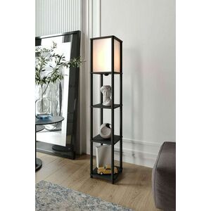 Opviq Floor Lamp Black TierShelfLampz1 kép