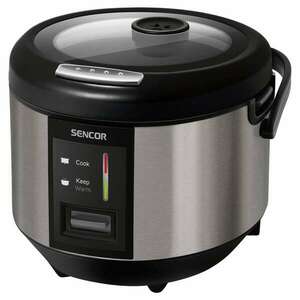 Sencor SRM1890SS 1.8 l, 700 W ezüst-fekete rizsfőző kép