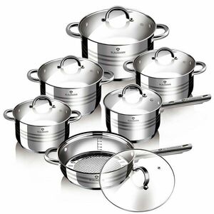 Berlinger Haus Blaumann BL-1410 Gourmet Line 12 részes Edénykészlet kép