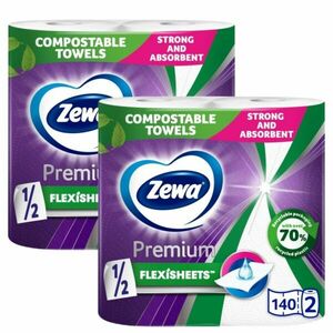 Zewa Premium Flexisheets 2 rétegű Papírtörlő 2x2 tekercs kép