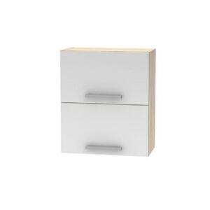 PLUS II fehér mdf kétajtós felső konyhaszekrény 60cm kép