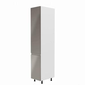 AURORA szürke mdf magasszekrény balos 40cm kép