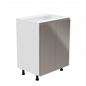 AURORA szürke mdf alsó konyhaszekrény 60cm kép